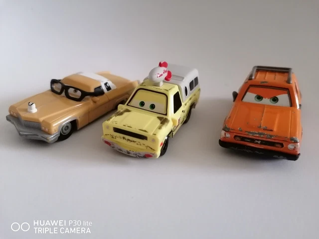 Lot Petites Voitures Cars Disney Mattel Collection