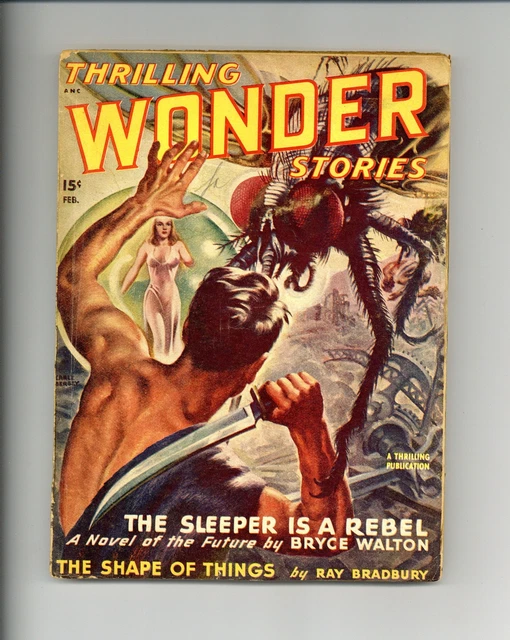 Thrilling Wonder Stories Pulp Feb 1948 Vol. 31 #3 GD/VG 3.0
