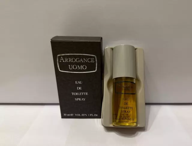 Arrogance Uomo pour homme by Pikenz eau de toilette EDT 30 ml vapo spray VINTAGE