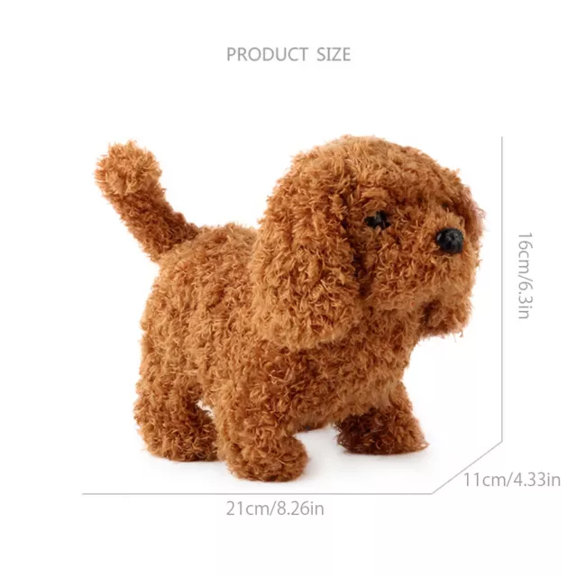 Chien De Simulation électrique Jouet électronique En Peluche Pour Chien Appelant