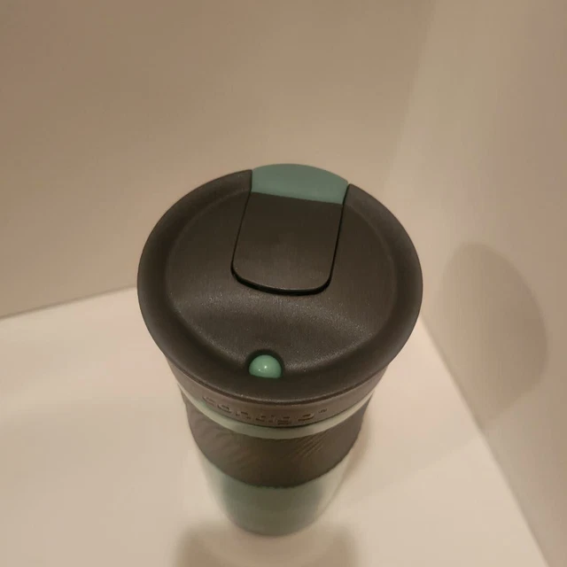 Contigo 20oz / 591 ml Byron Snapseal Travel Mug Grayed Jade ICY-HOT 2