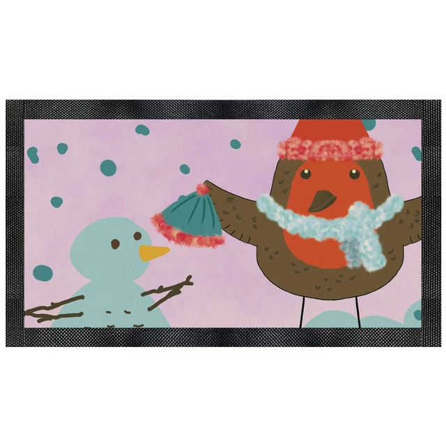 'Robin & The Snowbird' Pet Feeding Mat (PM00020487)