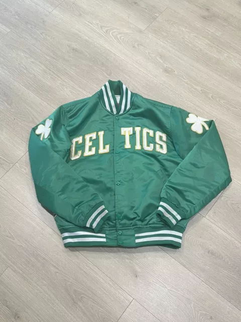 Vintage Starter Boston Celtics Satin Jacket Size Medium Vintage Starter Boston Celtics Satin Jacket Size Medium