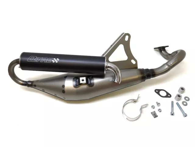 Auspuff Sportauspuff Q TRE E-Geprüft für Yamaha Aerox SA14 YQ 50, Neos YN 50