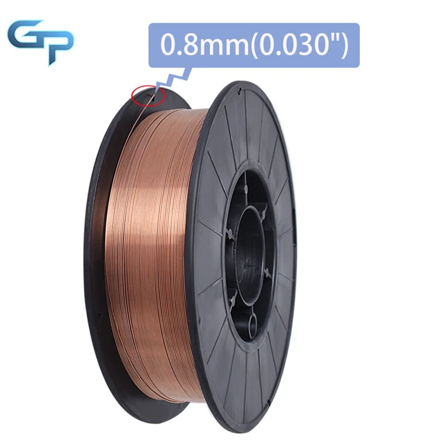 ER70S-6 .030" (0.8mm) Mild Steel MIG Welding Wire 11-lb Roll 1 Pack New