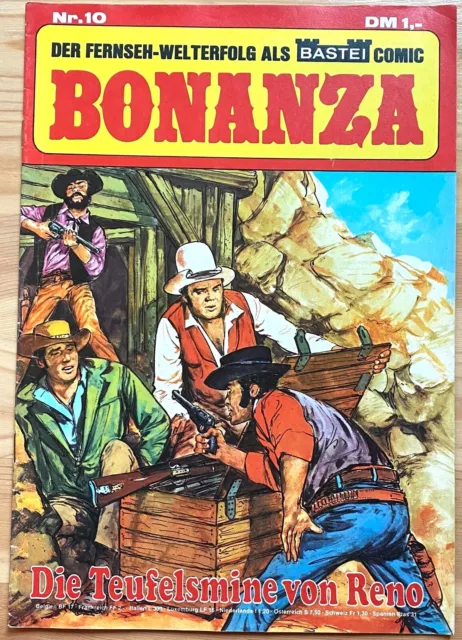 BONANZA Nr. 10: Die Teufelsmine von Reno, Bastei Verlag