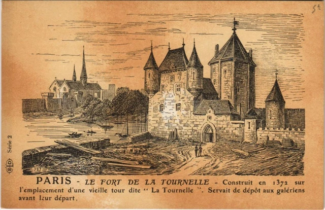 CPA Vieux PARIS Fort de la Tournelle (49575)