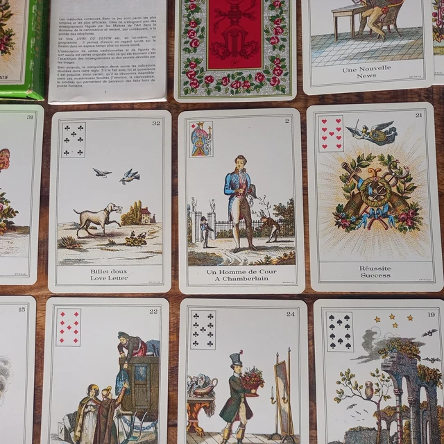 Jeu De Cartes Oracle Divinatoire - Pour Débutants Et Experts - Guidance Financière Et Personnelle - 55 Cartes