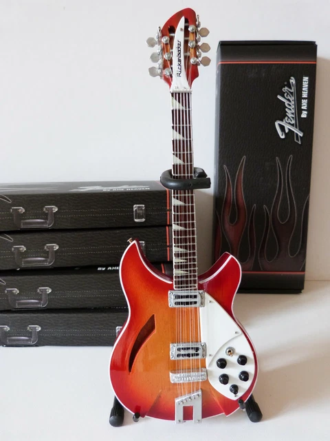 Guitare miniature Rickenbacker 12 cordes Georges Harrison - Beatles