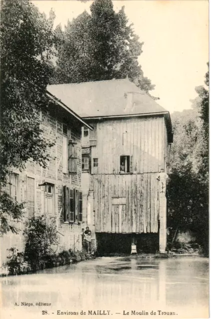 Cpa - 10 - Trouan-Le-Grand - Le Moulin.