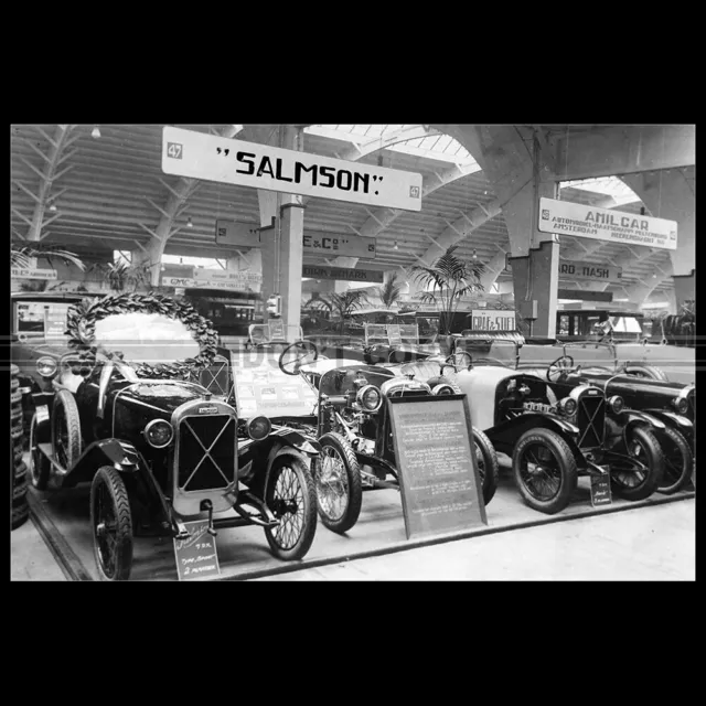 Photo A.029662 SALMSON CARS AMSTERDAM MOTOR SHOW 1924