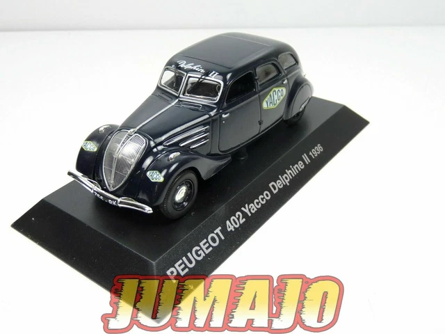 Modèle Réduit Peugeot 402 Yacco Delphine II 1936 - Échelle 1:43, Atlas, Fourgon La Poste, Occasion