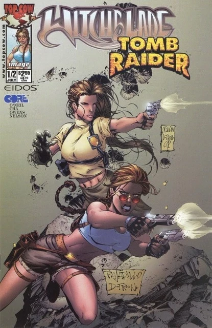Witchblade Tomb Raider 1/2 #1 (1998) Top Cow & Image comics (paperback)
