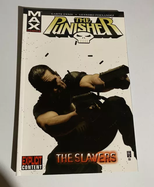 MARVEL COMICS OOP THE PUNISHER MAX - THE SLAVERS Collected TPB