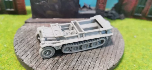 Sd.Kfz. 10 Halbkettenfahrzeug "offen" LKW Wehrmacht Modell WW2 1:87 1:72 1:56