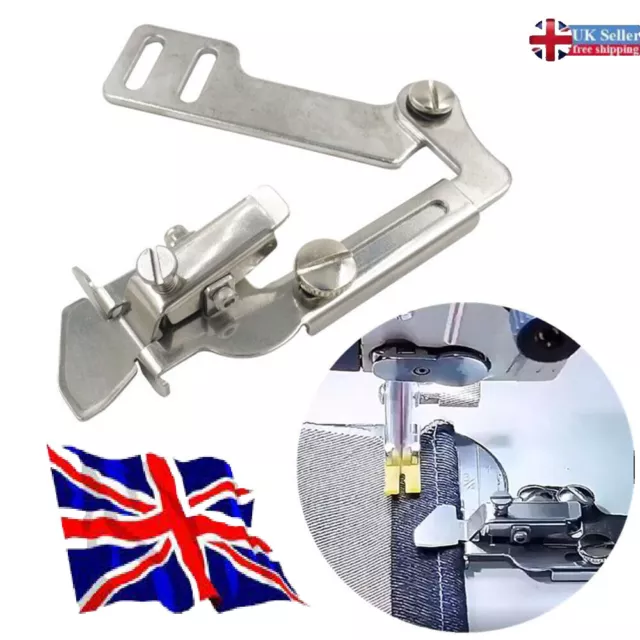 New Sewing Machine Seam Guide Presser Foot Presser Feet Fine Tucker Gauge UK