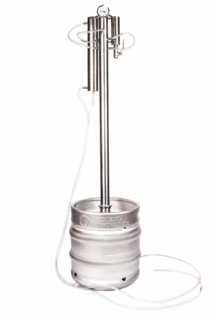 Professionnel Électrique Distillateur 50 L Acier Inoxydable Filtre 50 CM Chauffe