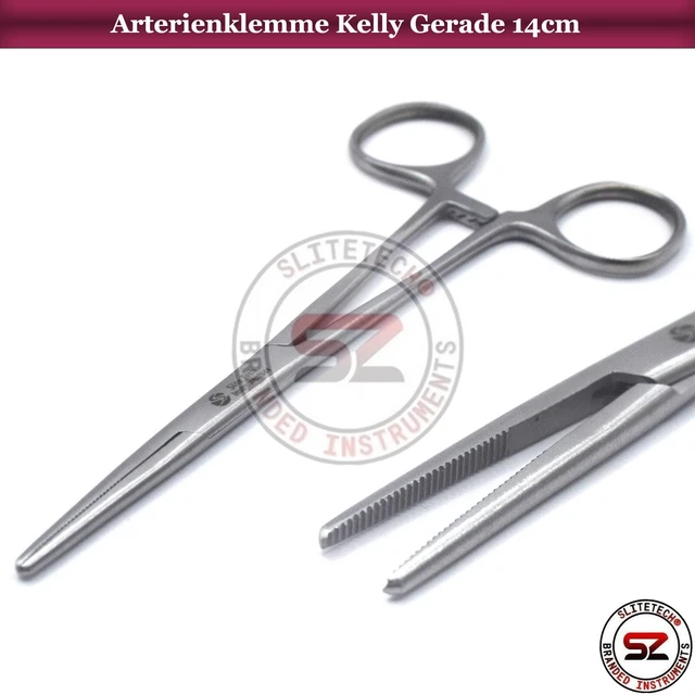 KELLY ARTERIENKLEMME GEBOGEN 14,0CM - VUBU - Medical Instrumente KELLY ARTERIENKLEMME GEBOGEN 14,0CM - VUBU - Medical Instrumente