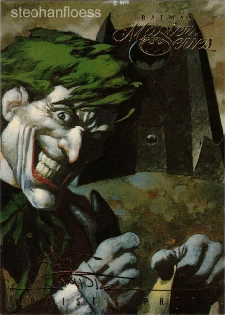 1996 Skybox Batman Master Series Artist's Proof #83 Unrest in Peace Joker