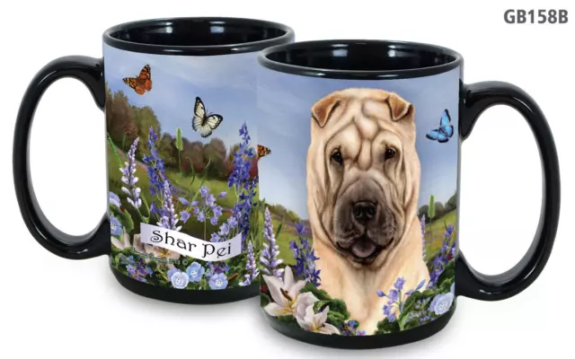 Garden Party Mug - Cream Shar Pei