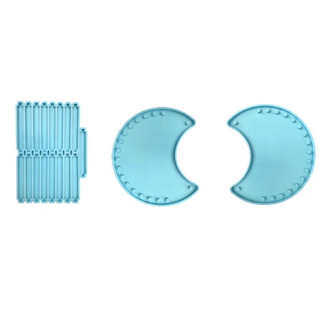 DIY Lagerung Rack Form Silikon Form 1 Set Mond Geformt Der Form Kristall Epoxy