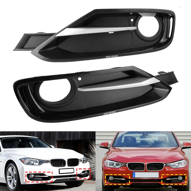 Nebelscheinwerferabdeckung Vorne Rechts Für BMW 2er F22 F23 – Ersatzteil 51117343732 In Schwarz