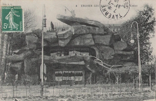 ENGHIEN LES BAINS La grotte du casino. 34996