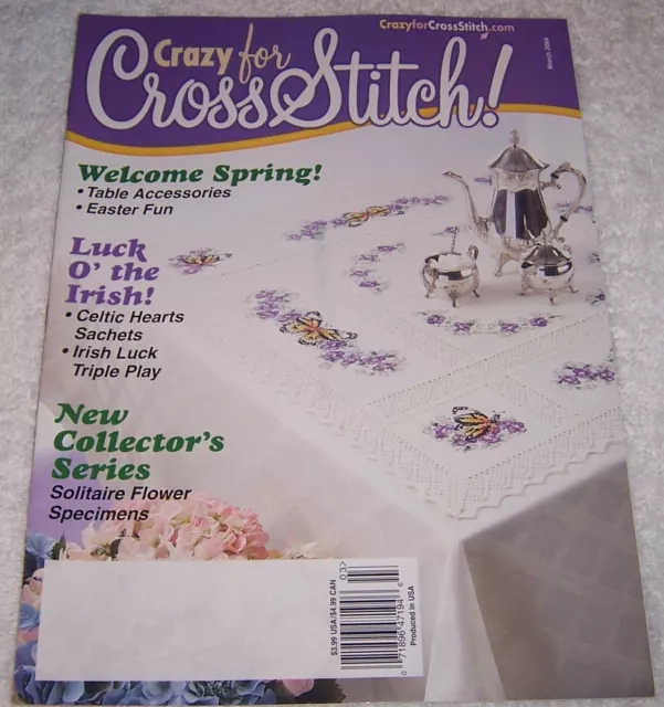 Crazy for Cross Stitch! Magazine March 2004