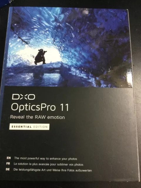 DxO Labs OpticsPro 11 Essential Edition Photo Enhancing Software DVD PC/Mac 6086