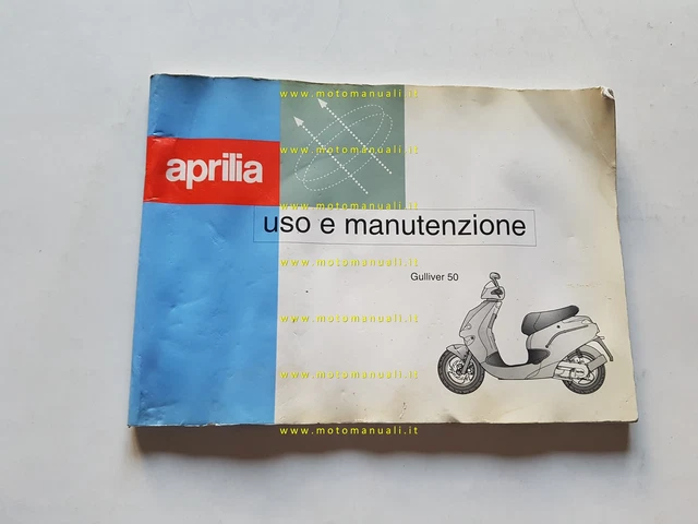 Aprilia Gulliver 50 1995 manuale uso manutenzione libretto originale