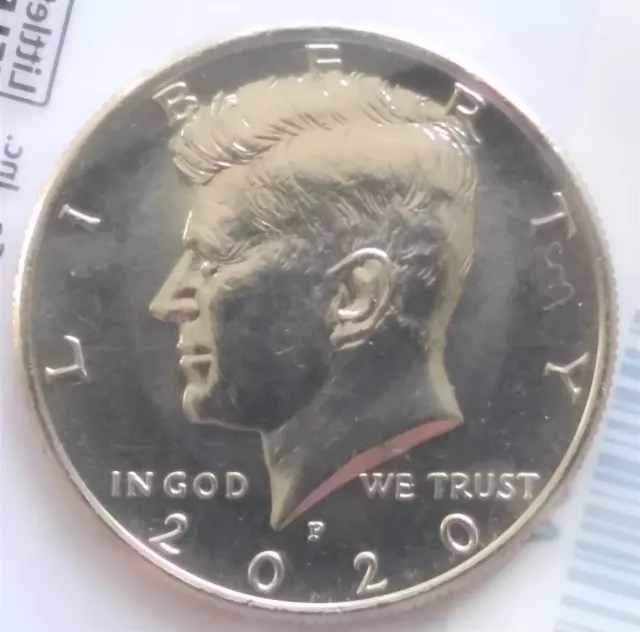2020 P - Kennedy Half Dollar - VERY VERY BRIGHT - ???????????DDO DDR OR MACHINE