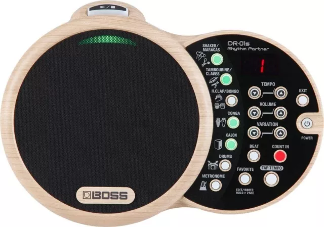 Boss DR-01S Rythme Partner Performance Tambour Groove Machine pour Unplugged New