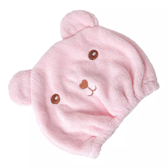 Chapeau de cheveux secs Cartoon animaux pour les femmes adultes et enfants