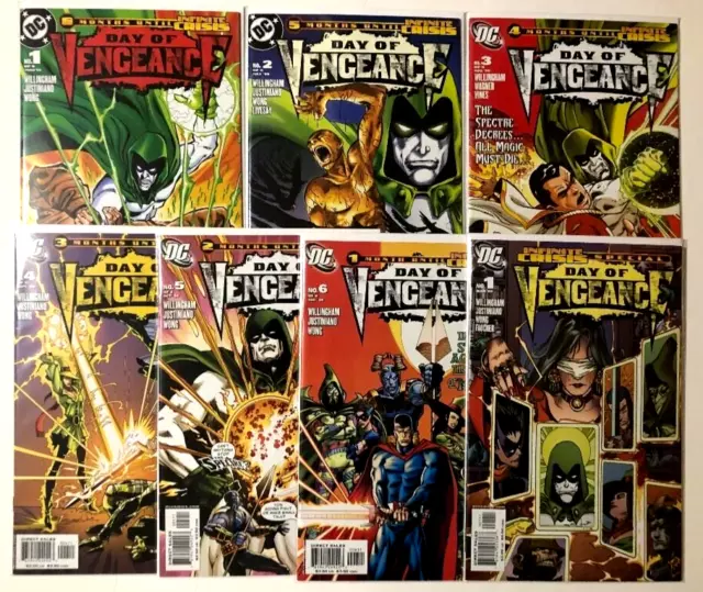 Day Of Vengeance 2005 #1-6 Complete Set Lot Full Run Infinite Crisis Special Dc