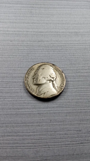 1943 S Jefferson Nickel Silver