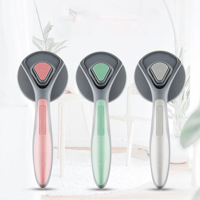 Pet Hair Remover Dog Cat Comb Grooming Massage Deshedding Self Cleaning Brush