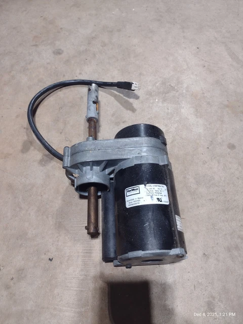 Von Weise Gear Motor 115v, 20 RPM, 15 In-lbs Torque, W/ Pawl BrakeVW - Foto 10