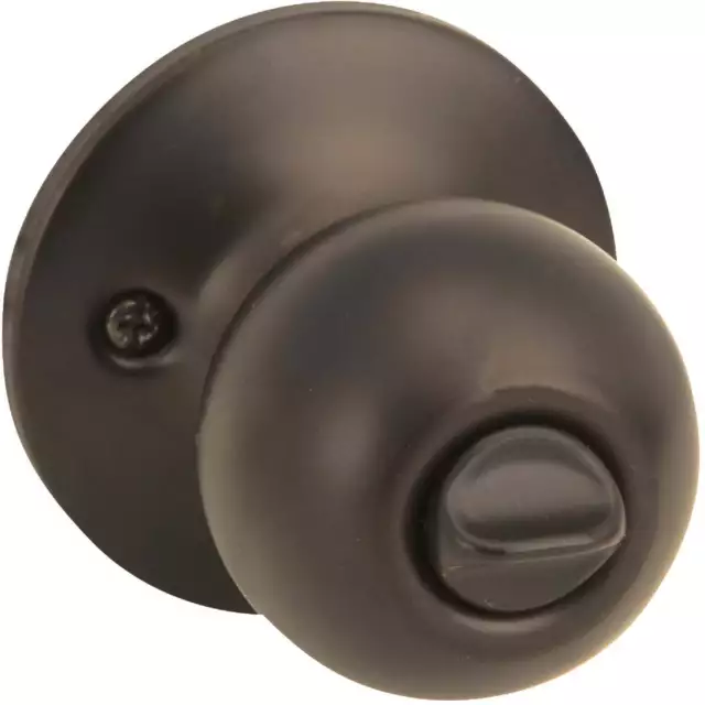 Steel Pro Oil Rubbed Bronze Bed & Bath Door Knob 6872ORB-PR CP Steel Pro