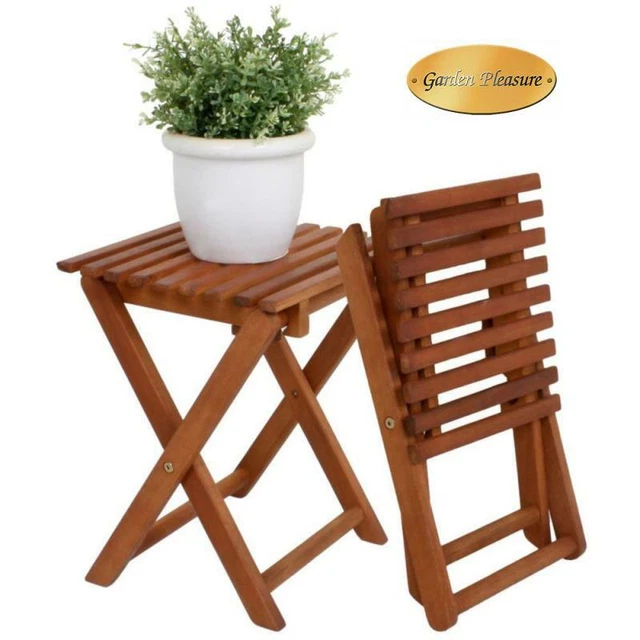 GARTEN TISCH KLAPPTISCH Holz Balkontisch Eukalyptus klappbar