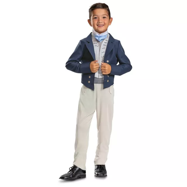 Disney Live Action The Little Mermaid Classic Prince Eric Costume Kids MED 7-8