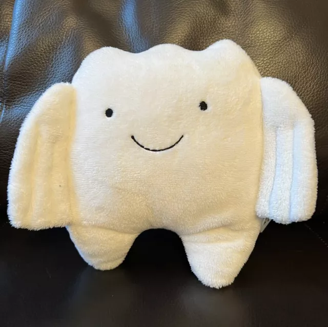 Plush Tooth Fairy Pillow W/ Pocket for Tooth & Money. Excellent Used Condition