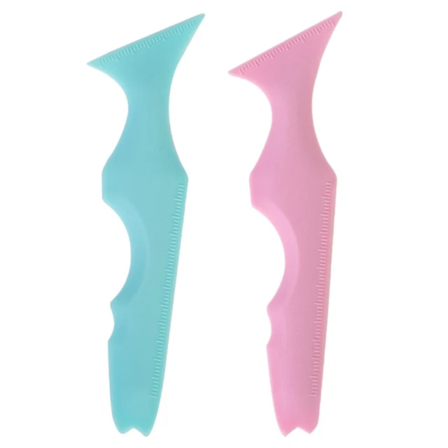 2 Pcs Angled Eyeliner Stencils Lipstick Makeup Tool Girl Tools Eyebrow Pencil