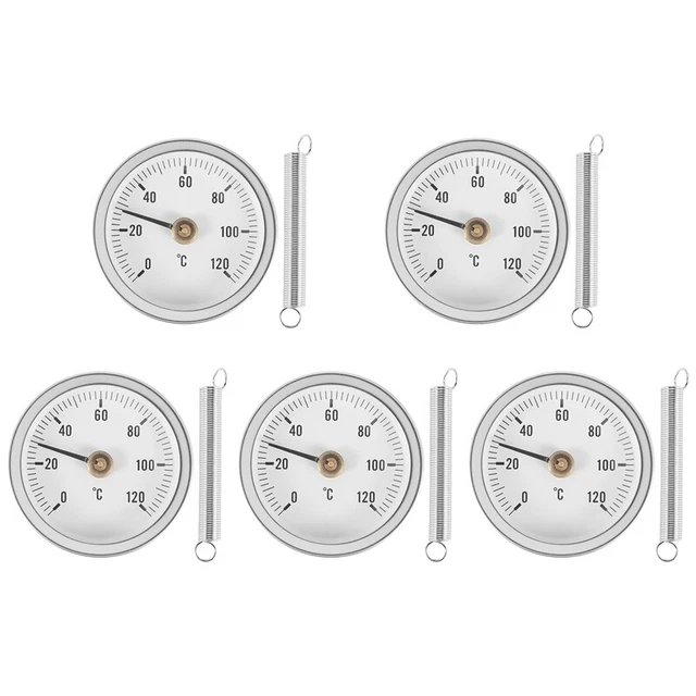 Termometro con Quadrante un Clip da 63 Mm per Termometro un Piastra Rotonda Z8M8