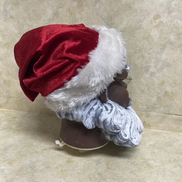 GEMMY ANIMATED SINGING Dancing Santa Claus Replacement Head Only