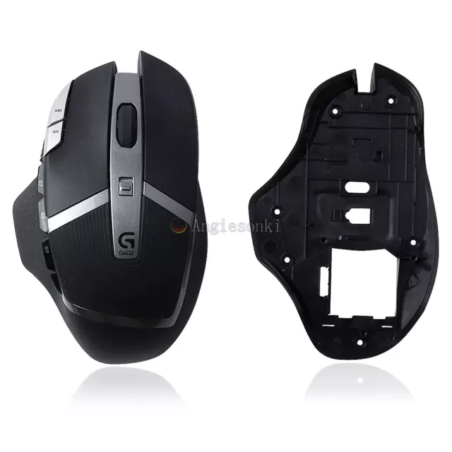 Top Shell/Cover Replacement+wheel/Roller for Logitech G602 Wireless Gaming Mouse