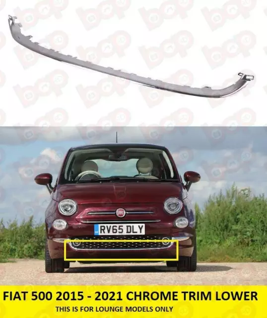 2015 fiat 500 front bumper store