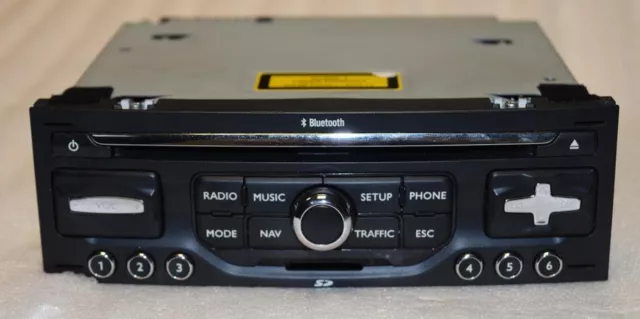 PEUGEOT 207 3008 Rneg Navigation Sat Nav Radio Head Unit Bluetooth  96661984Xt £279.99 - PicClick UK