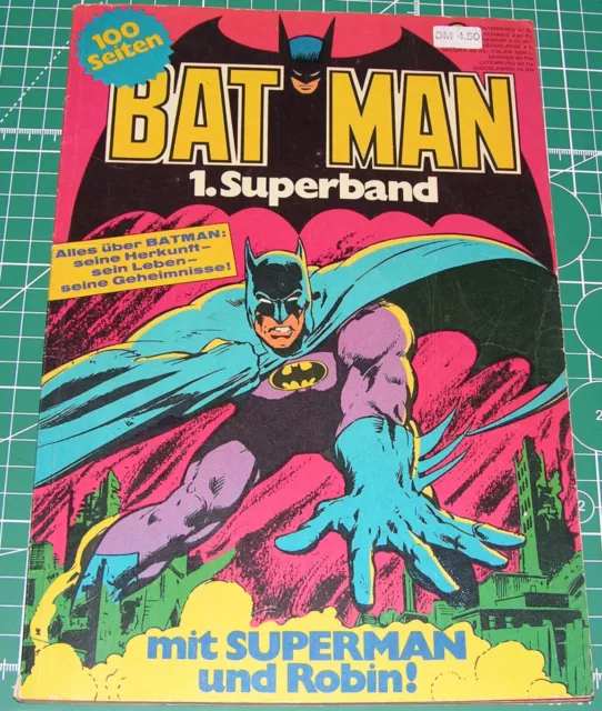 BATMAN 1. Superband 1974 - ehapa Verlag