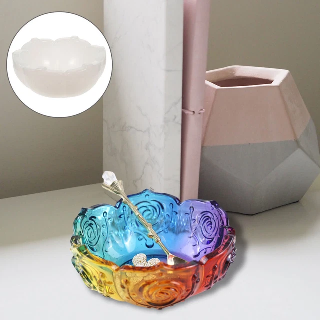 DIY-Schmuckschale Schimmelpilzschimmelpilzschale Schimmel Teelichthalter 5