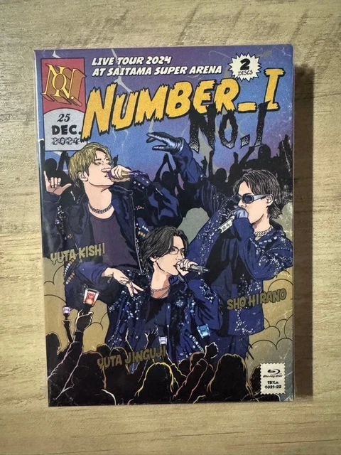 NUMBER_I LIVE TOUR 2025 No.2 Blu-ray Limited Edition Box Set 32P